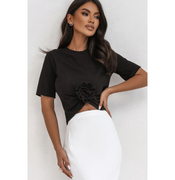 Bluzka Model Elvie B56 Black - IVON
