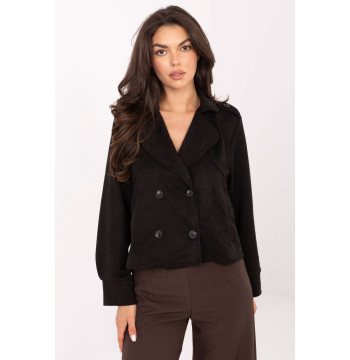 Płaszcz Damski Model MI-KR-A5157.83 Black - Rue Paris