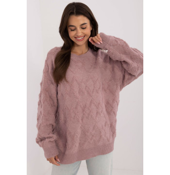 Sweter Damski Model AT-SW-2361.61 Light Violet - AT
