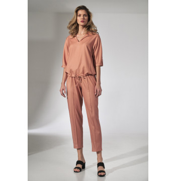 Spodnie Damskie Model M743 Orange - Figl