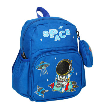 Plecak dla przedszkolaka szkolny dziecięcy astronauta 30x22x11cm