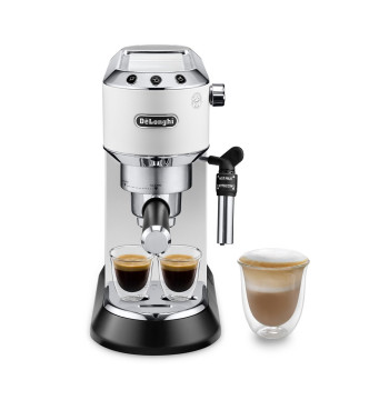 Ekspres DeLonghi Dedica Style EC 685.W (1300W; kolor biały) (WYPRZEDAŻ)