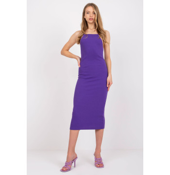 Sukienka Model RV-SK-7562.20X Dark Violet - Rue Paris