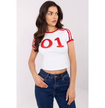 T-shirt Damski model NM-TS-NG25218.83 White/Red - NM