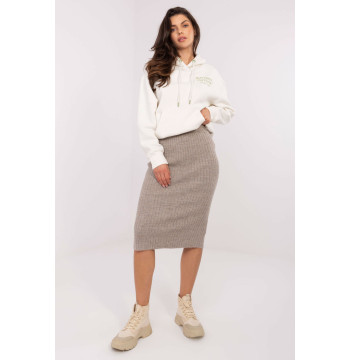 Spódnica Model D93020M50243A2 Dark Beige - Sublevel