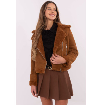 Kurtka Damska Model MI-KR-21848.71 Light Brown - Italy Moda