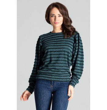 Bluzka Model L069 Green - Lenitif