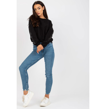 Bluza Damska Model RV-BL-8067.88 Black - Rue Paris