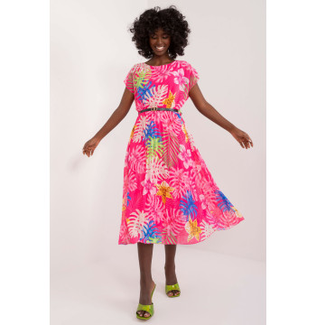 Sukienka Model DHJ-SK-8839-3.30 Dark Pink - Italy Moda