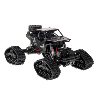 Samochód zdalnie sterowany na pilota RC Rock Crawler 4x4 LHC012 auto 2w1 czarny
