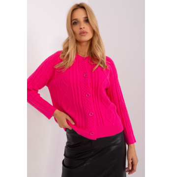 Sweter Damski Model AT-SW-2346-2.99P Dark Pink - AT