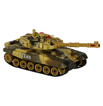 Czołg zdalnie sterowany na pilota RC War Tank 9993 2.4 GHz pustynny