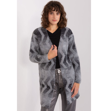 Sweter Kardigan Model AT-SW-234701.34 Grey - AT
