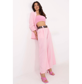 Spodnie Damskie Model DHJ-SP-5583-1.83 Light Pink - Italy Moda