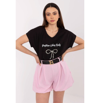 Tshirt Damski Model CLM-TS-1727.90 Black - Factory Price