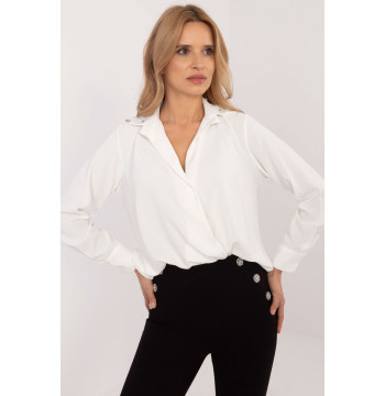 Koszula Damska Model DHJ-KS-15260.96 White - Italy Moda