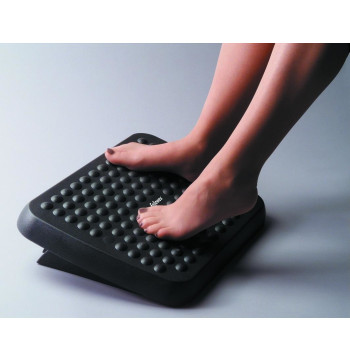 Fellowes Ergonomia podnóżek ergonomiczny biurowy pod stopy, czarny