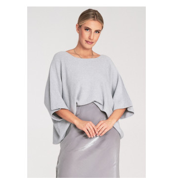 Sweter Damski Model M1102 Grey - Figl