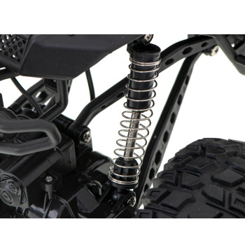 Samochód zdalnie sterowany 2,4GHz 1:8 51cm metal złoty