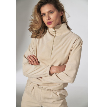 Bluza Damska Model M741 Beige - Figl
