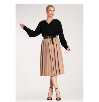 Spódnica Model M1154 Beige - Figl