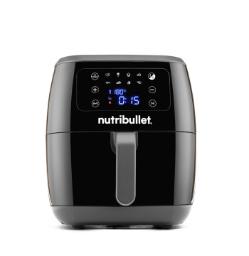 NutriBullet XXL Digital Air Fryer Pojedyńczy 7 l Autonomiczny 1800 W Frytkownica na gorące powietrze Czarny