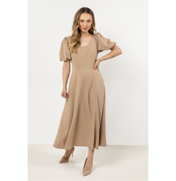 Sukienka Model A709 Beige - awama
