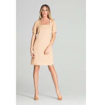 Sukienka Model M704 Beige - Figl