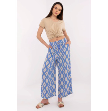 Spodnie Damskie Model D73771M62237H Blue - Sublevel