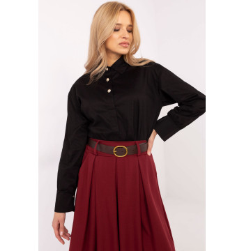 Koszula Damska Model MI-KS-C238.04 Black - Italy Moda