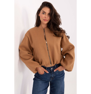 Kurtka Damska Model IT-KR-A8612.46 Camel - Rue Paris