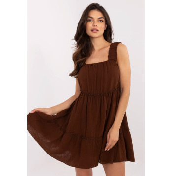 Sukienka Model MI-SK-A5036.78 Brown - Italy Moda