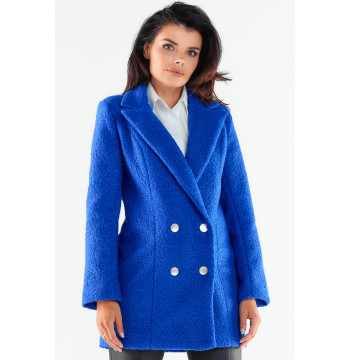 Płaszcz Damski Model A546 Blue - awama