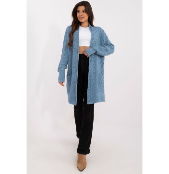 Sweter Kardigan Model AT-SW-2366.61 Blue - AT
