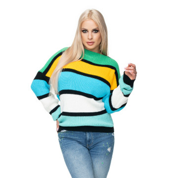 Sweter Damski Model 40027 Green - PeeKaBoo