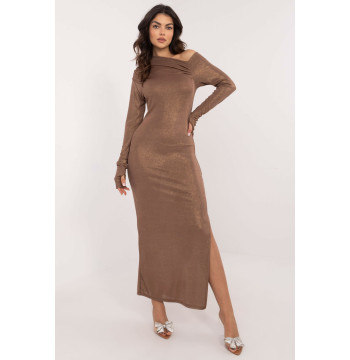 Sukienka Model DHJ-SK-20093.17 Brown - Italy Moda