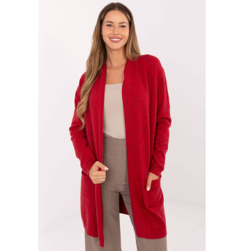 Sweter Kardigan Model PM-SW-8307.03 Red - Factory Price