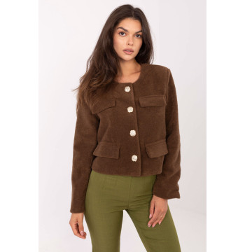 Żakiet Model IT-KR-FL9586.64 Brown - Rue Paris