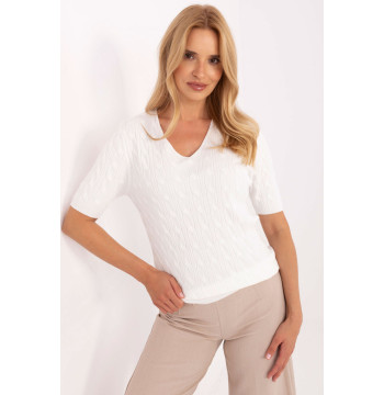 Sweter Damski Model PM-SW-B-615.18 Ecru - Factory Price