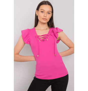 Bluzka Model DHJ-BZ-13301.34P Pink - Italy Moda