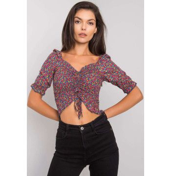 Bluzka Model RO-BZ-2516-8.28 Dark Blue - Rue Paris