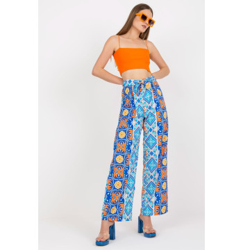 Spodnie Damskie Model DHJ-SP-13587.66P Blue - Italy Moda