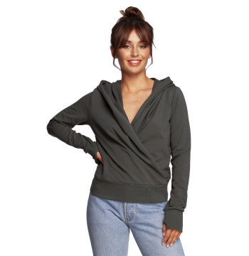 Bluza Damska Model B246 Militare Green - BeWear