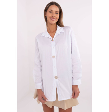 Koszula Damska Model DHJ-KS-20132.04P White - Italy Moda