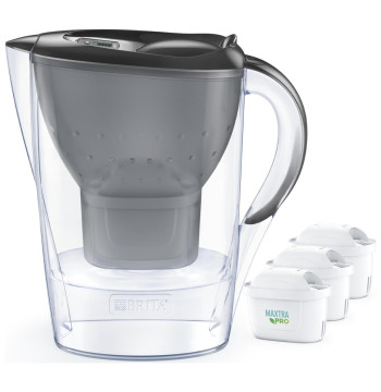 Dzbanek filtrujący Brita Marella+3 Maxtra Pro PP (grafitowy ; 2,4l)
