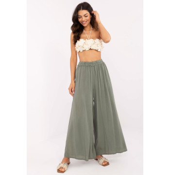 Spodnie Damskie Model TW-SP-BI-82353.39 Khaki - Och Bella
