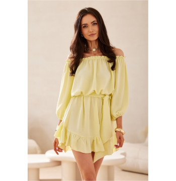 Sukienka Model Giulia ZOL SUK0523 Yellow - Roco Fashion