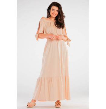 Bluzka Model A430 Beige - awama