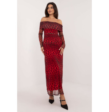 Sukienka Model DHJ-SK-18702.40 Red - Italy Moda