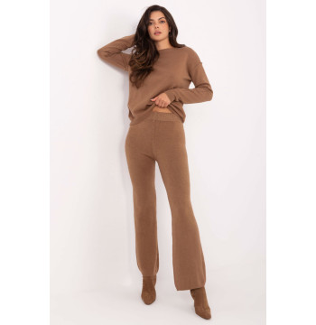 Spodnie Komplet Model IT-KMPL-98692.57 Camel - Italy Moda